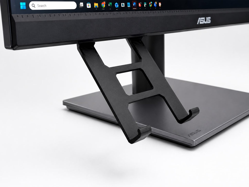 Under Monitor Phone Holder